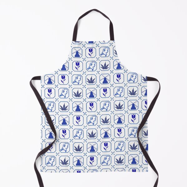 Item preview, Blue Holland Tulip Windmill Weed Netherlands designed and sold by FunForShop.