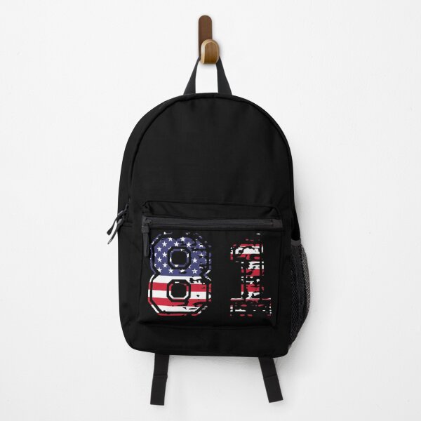 Item preview, 81 American football number USA eighty-one designed and sold by Proud Pro Gifts.