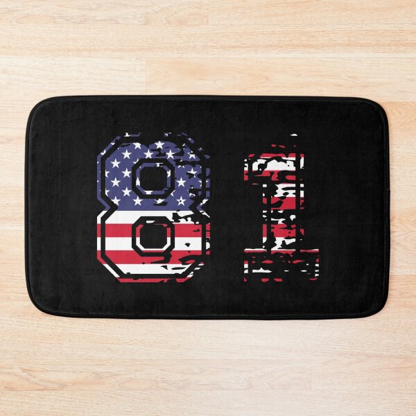 Item preview, 81 American football number USA eighty-one designed and sold by Proud Pro Gifts.