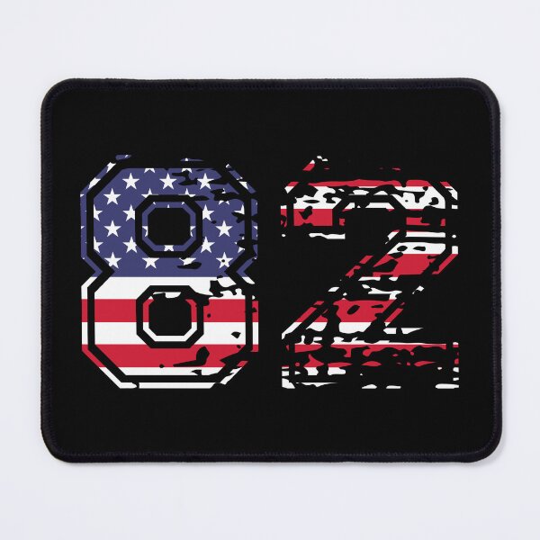 Item preview, 82 American football number USA eighty-two designed and sold by Proud Pro Gifts.