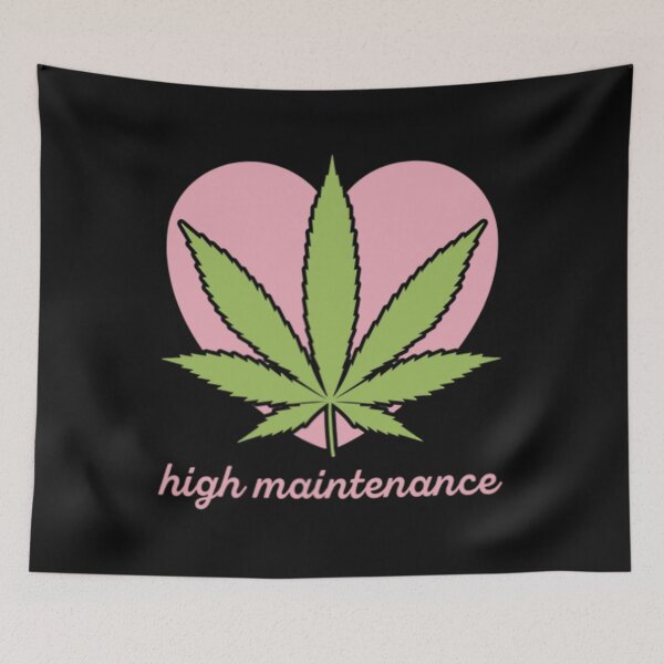 Item preview, Weed Shirt for Women High Maintenance Funny Marijuana Lover designed and sold by Chad6438.