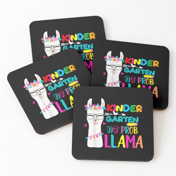 Item preview, Kindergarten No Prob Llama Teacher Back To School designed and sold by SkylerKason.