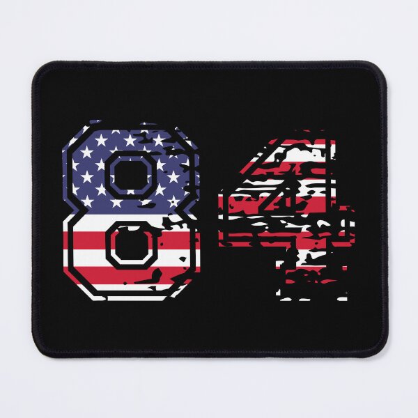 Item preview, 84 American football number USA eighty-four designed and sold by Proud Pro Gifts.