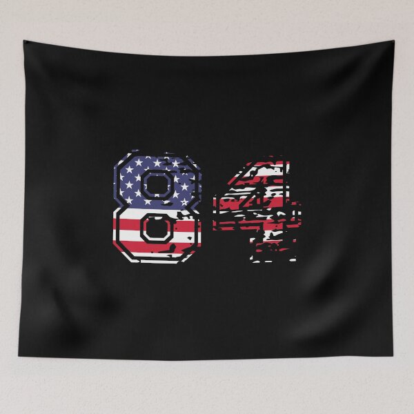 Item preview, 84 American football number USA eighty-four designed and sold by Proud Pro Gifts.