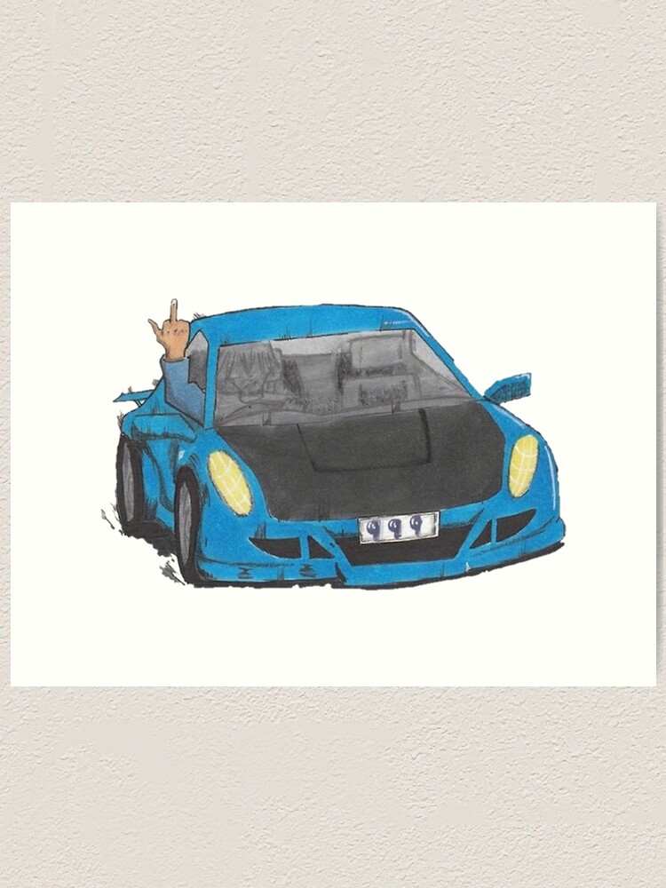 "Juice wrld car" Art Print for Sale by WadePrevost Redbubble