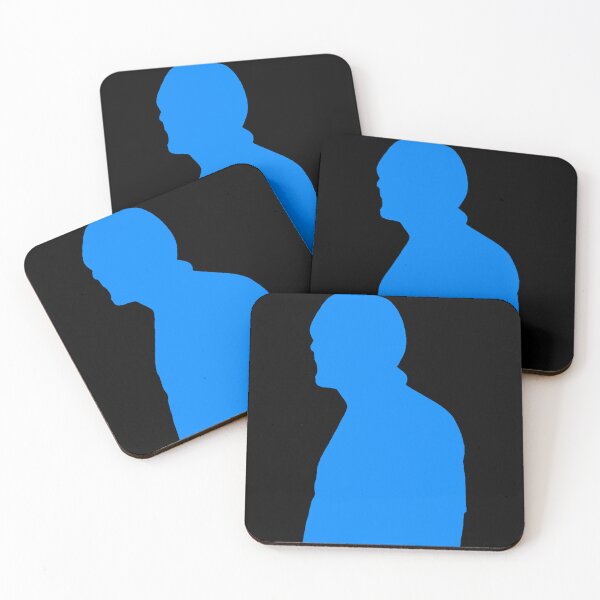 Item preview, Teachurb Looks Left Silhouette Gamer Brand Streamer Blue designed and sold by TeachUrb.