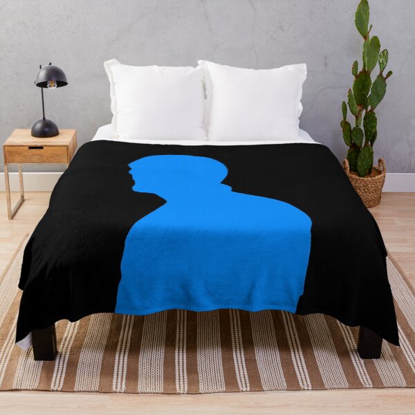 Item preview, Teachurb Looks Left Silhouette Gamer Brand Streamer Blue designed and sold by TeachUrb.