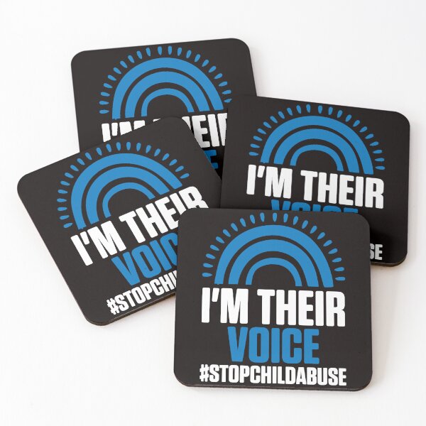Item preview, Stop Child Abuse Prevention Month Awareness Blue Ribbon designed and sold by TomGiantDesigns.