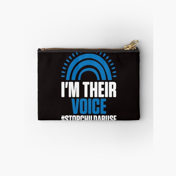 Item preview, Stop Child Abuse Prevention Month Awareness Blue Ribbon designed and sold by TomGiantDesigns.