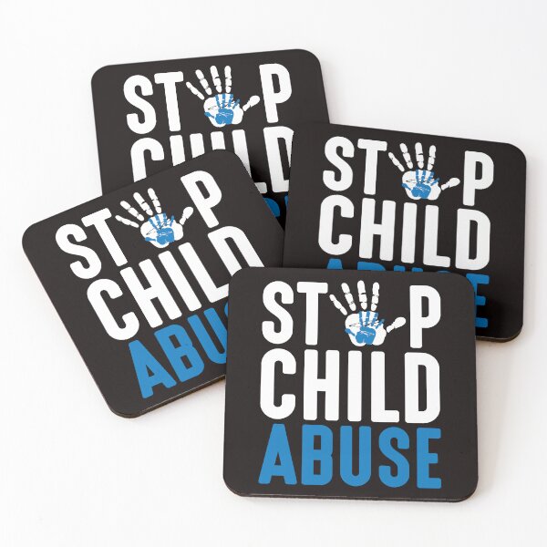 Item preview, Blue Ribbon Stop Child Abuse Prevention Month Awareness designed and sold by TomGiantDesigns.