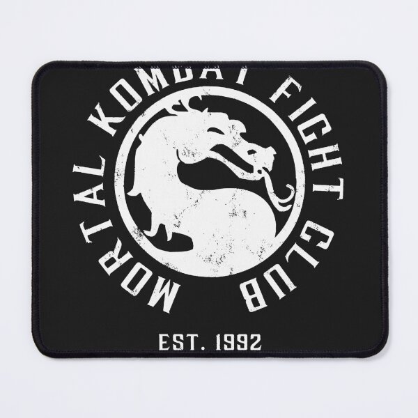 Item preview, Mortal kombat fight club  mortal kombat   distressed white logo essential t shirt designed and sold by annmaly6520.