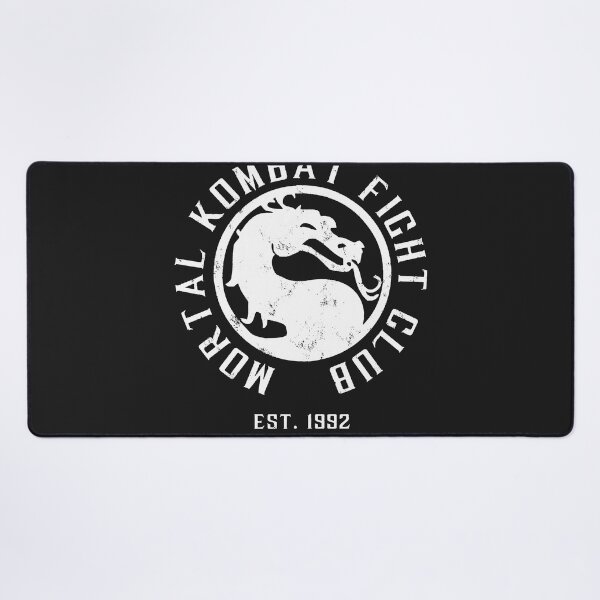 Item preview, Mortal kombat fight club mortal kombat distressed white logo essential t shirt designed and sold by annmaly6520.