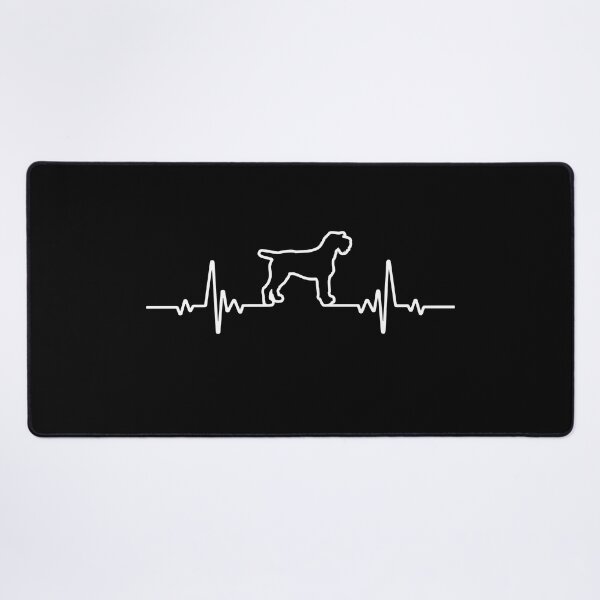 Item preview, Minimalist Heartbeat German Wirehaired Pointer designed and sold by More Cute Dogs.
