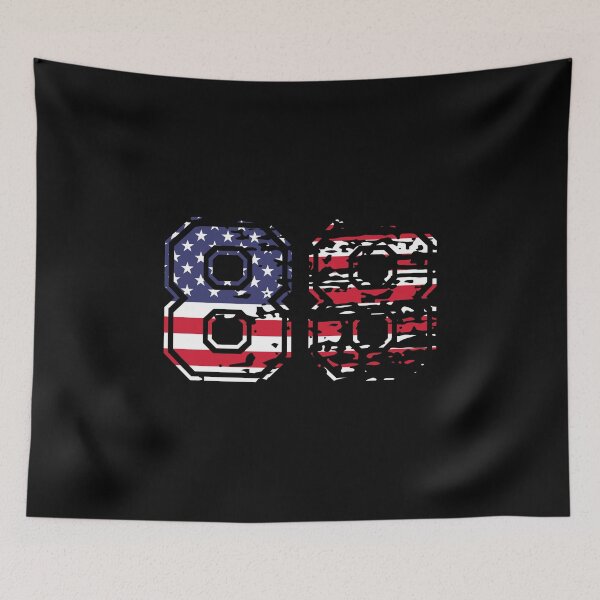 Item preview, 88 American football number USA eighty-eight designed and sold by Proud Pro Gifts.