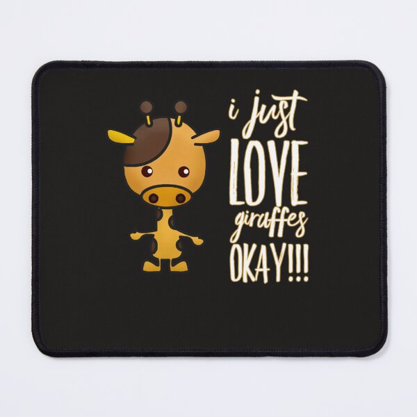 Item preview, I Just Love Giraffes OKAY! Classic designed and sold by NestoreFabbri.