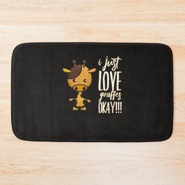 Item preview, I Just Love Giraffes OKAY! Classic designed and sold by NestoreFabbri.