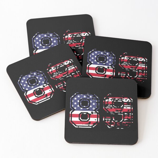 Item preview, 89 American football number USA eighty-nine designed and sold by Proud Pro Gifts.