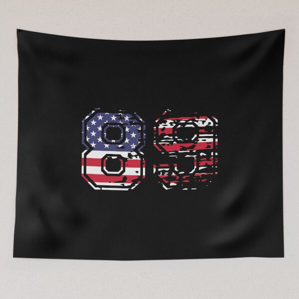Item preview, 89 American football number USA eighty-nine designed and sold by Proud Pro Gifts.