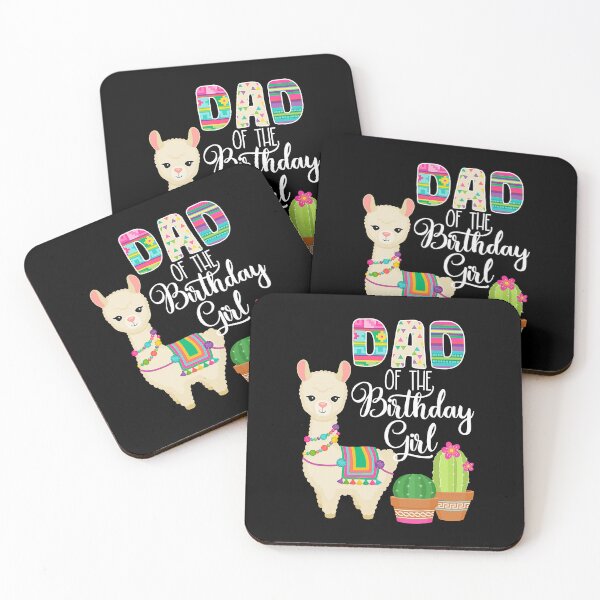 Item preview, Dad Of The Birthday Girl Llama Birthday Farm designed and sold by SkylerKason.