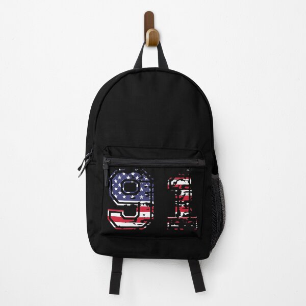 Item preview, 91 American football number USA ninety-one designed and sold by Proud Pro Gifts.