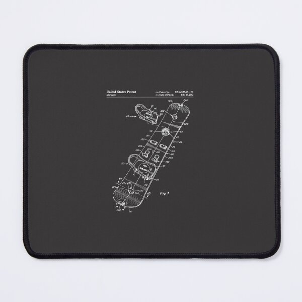 Item preview, Snowboard Patent - Snowboaring Art - Blueprint Classic T-Shirt designed and sold by JessicaBolschuc.