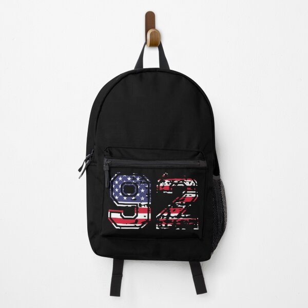 Item preview, 92 American football number USA ninety-two designed and sold by Proud Pro Gifts.