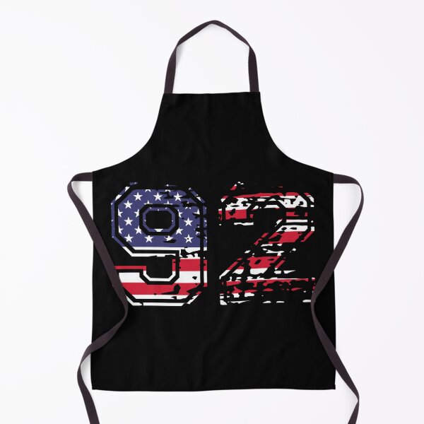 Item preview, 92 American football number USA ninety-two designed and sold by Proud Pro Gifts.