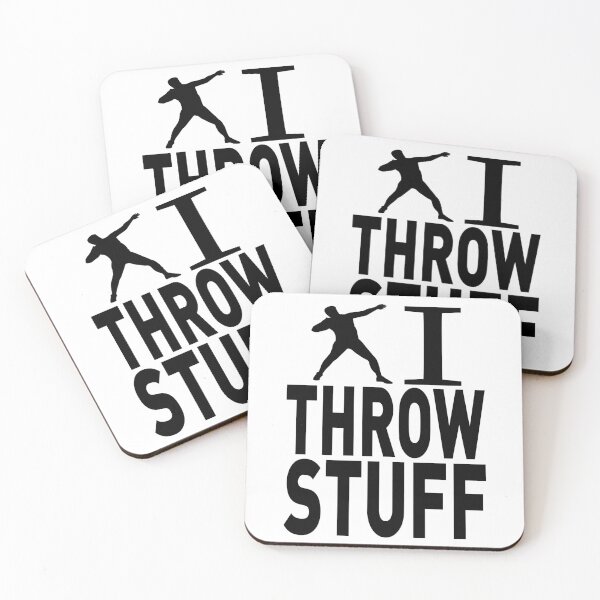 Item preview, I throw Stuff Shot put Sport Quotes  designed and sold by STORHAMIDO.