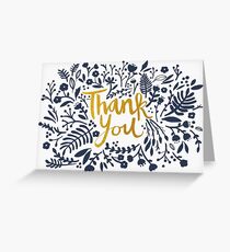 Thank You Greeting Card