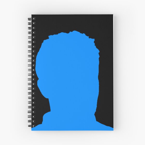 Item preview, Teachurb Looks Right Short Hair No Glasses Silhouette Gamer Brand Streamer Blue designed and sold by TeachUrb.