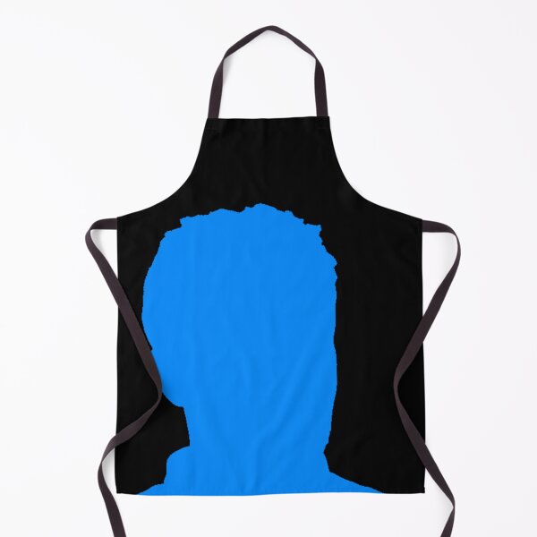 Item preview, Teachurb Looks Right Short Hair No Glasses Silhouette Gamer Brand Streamer Blue designed and sold by TeachUrb.
