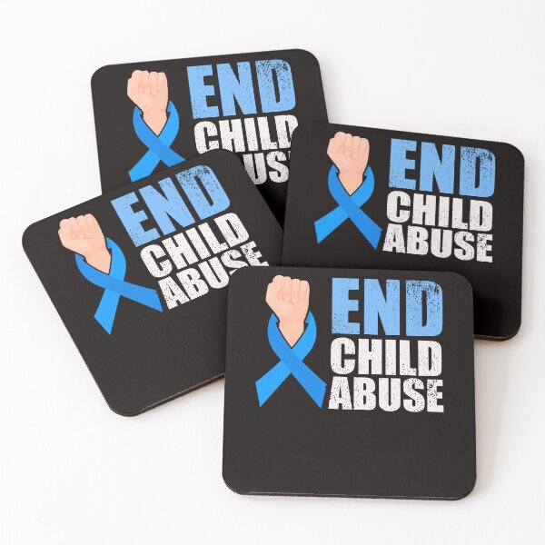 Item preview, End Child Abuse Prevention Month April Awareness Blue Ribbon designed and sold by TomGiantDesigns.