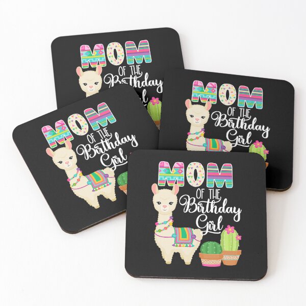 Item preview, Mom Of The Birthday Girl Llama Birthday Farm designed and sold by SkylerKason.