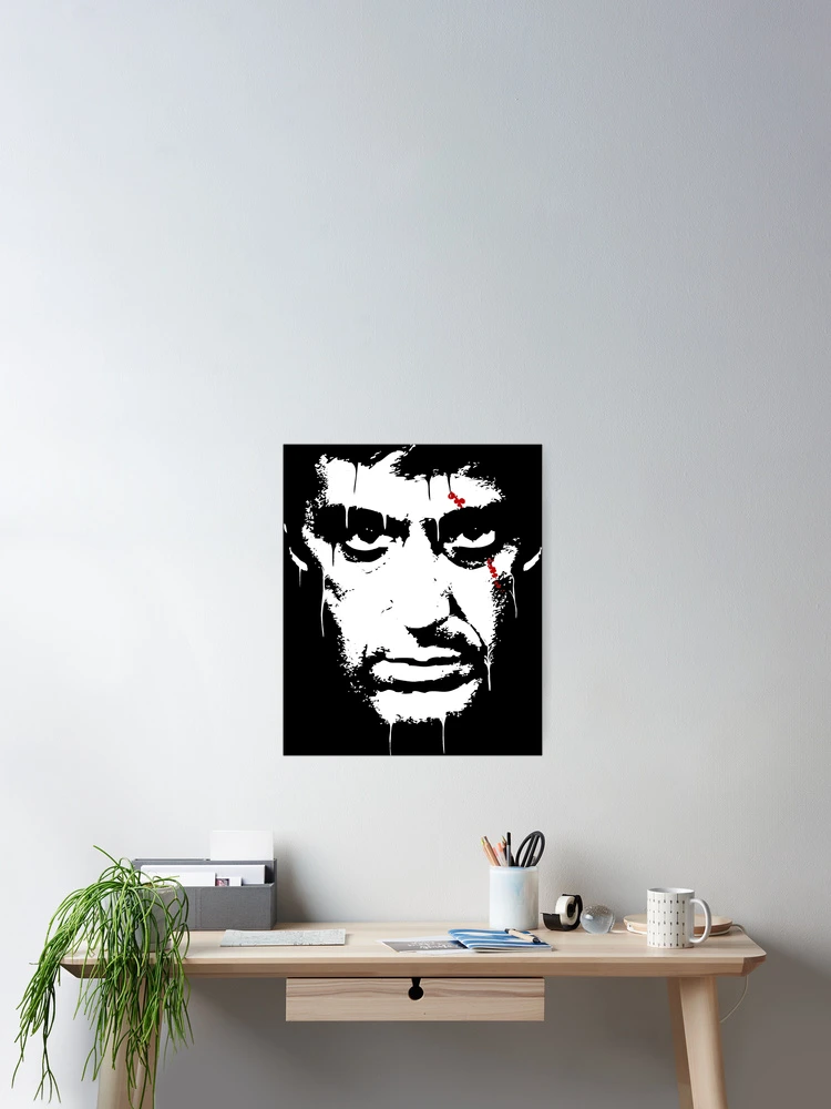 Thumbnail 2 of 3, Poster, Scarface designed and sold by RoxannDesigner.