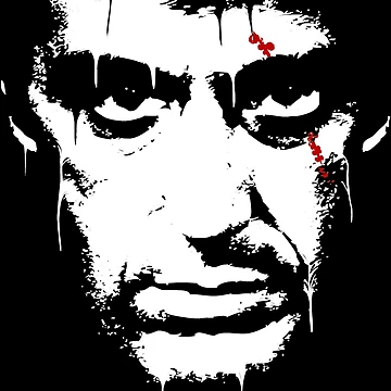 Artwork thumbnail, Scarface by RoxannDesigner