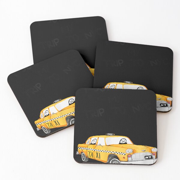 Item preview, I Survived My Trip to NYC Funny Cab Driver Passenger in Taxi designed and sold by zebedeenefert.