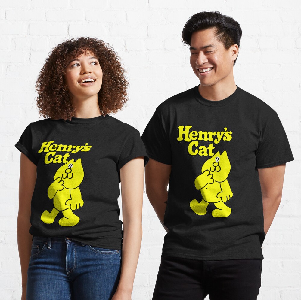 henry's cat t shirt