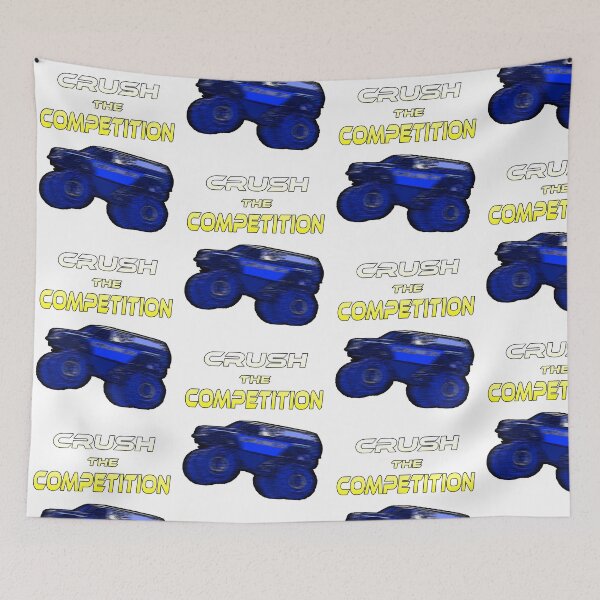 Item preview, Monster Truck Crush the Competition designed and sold by KTSubz Faith & Fun Designs.