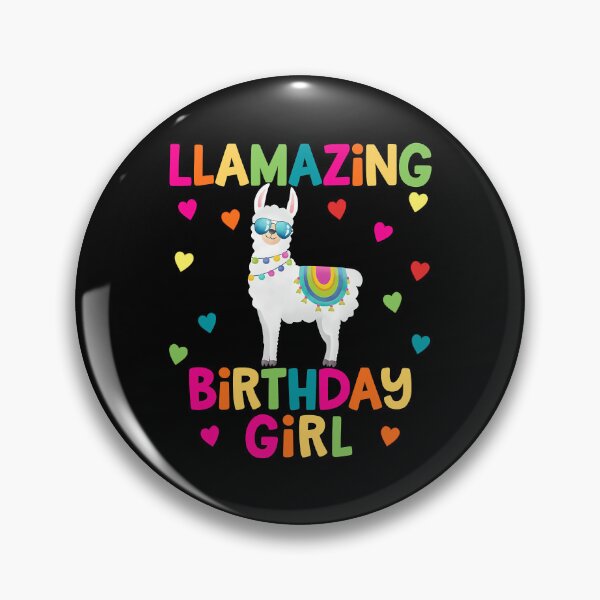 Item preview, Llama Birthday Party LLamazing Rainbow Hearts Gift designed and sold by SkylerKason.