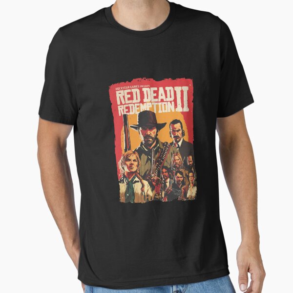 Vista previa del artículo con la obra «RDR-Dead Merch Vaquero rojo», diseñado y vendido por RoxannDesigner.