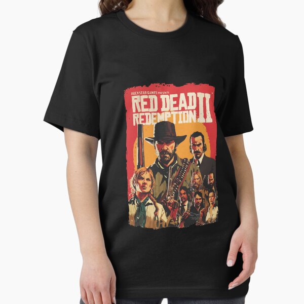 Vista previa del artículo con la obra «RDR-Dead Merch Vaquero rojo», diseñado y vendido por RoxannDesigner.