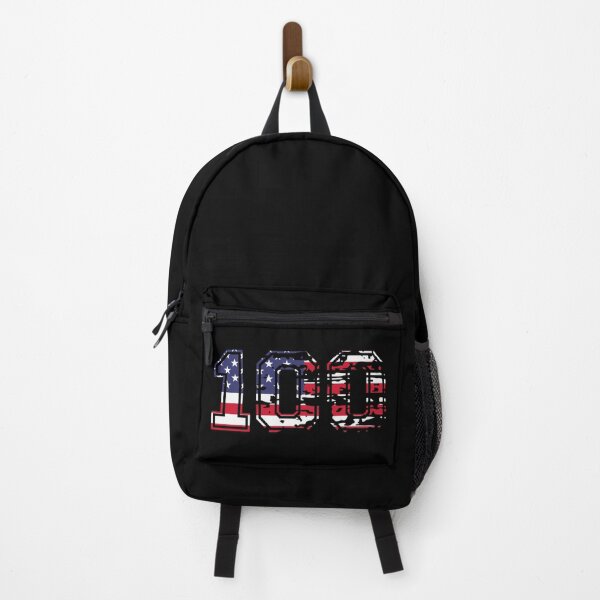 Item preview, 100 American football number USA one hundred designed and sold by Proud Pro Gifts.
