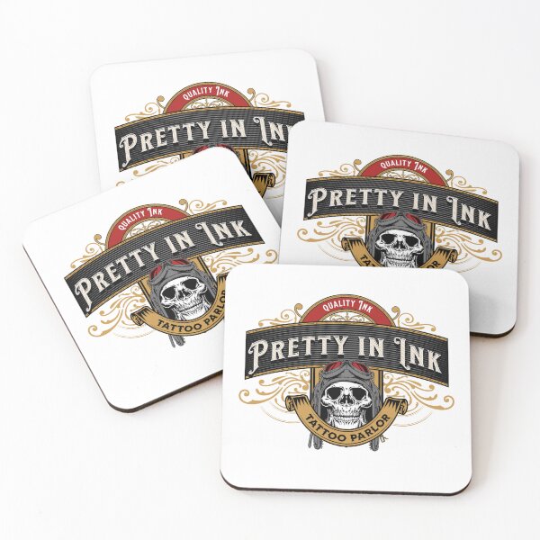 Item preview, Pretty In Ink Tattoo designed and sold by CattlettArt.