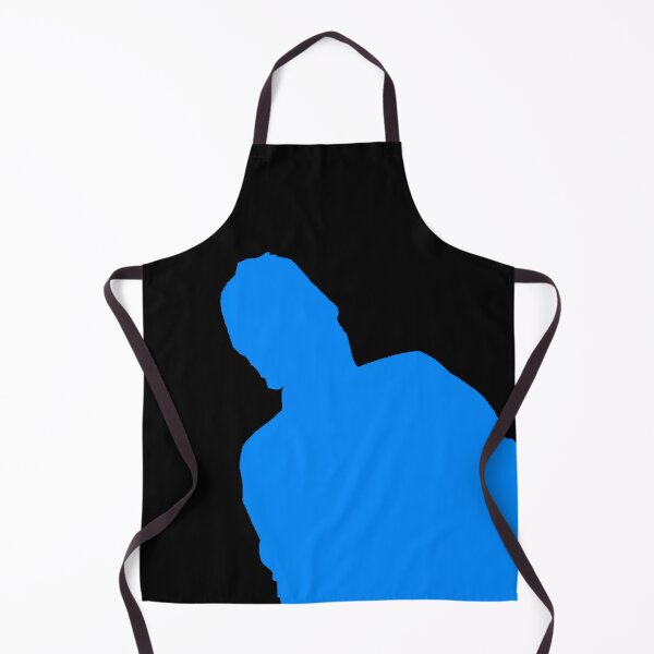 Item preview, Teachurb Leaning Left Crooked Shadow Silhouette Gamer Brand Streamer Blue designed and sold by TeachUrb.