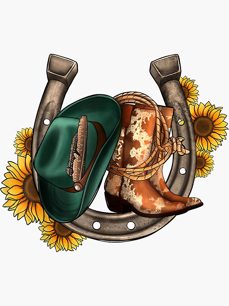Cowboy Hats and Horseshoes Vinyl