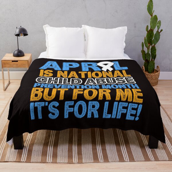Item preview, April Child Abuse Prevention Awareness Blue Ribbon Support designed and sold by TomGiantDesigns.