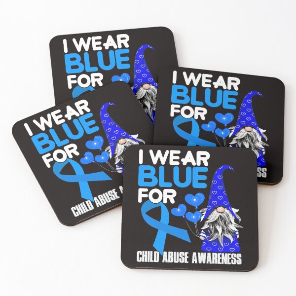 Item preview, Blue Ribbon For Child Abuse Awareness Prevention Month April designed and sold by TomGiantDesigns.
