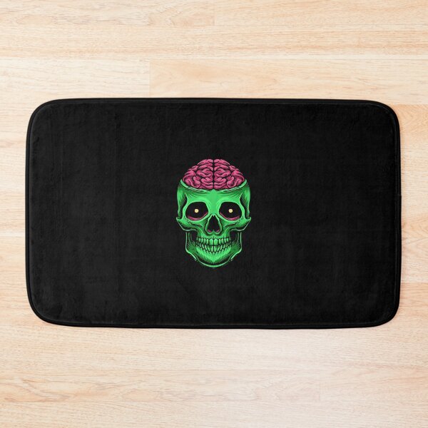 Item preview, Neon green skull BLACK BACKGROUND designed and sold by Proud Pro Gifts.