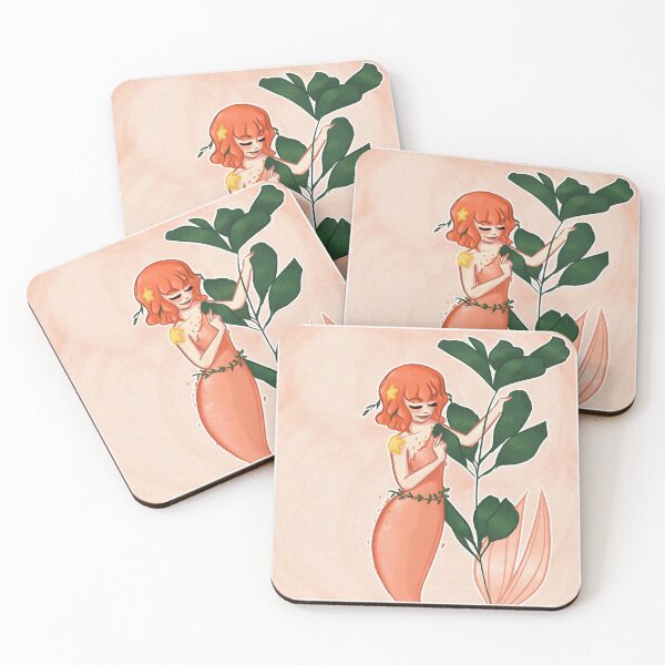 Item preview, Pink Plant Mermaid designed and sold by Amy Lemmon.
