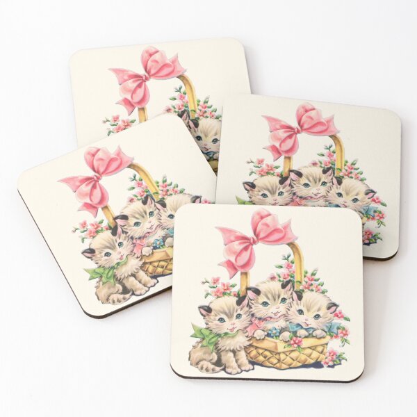 Item preview, Vintage Kittens Illustration designed and sold by Artemis-.